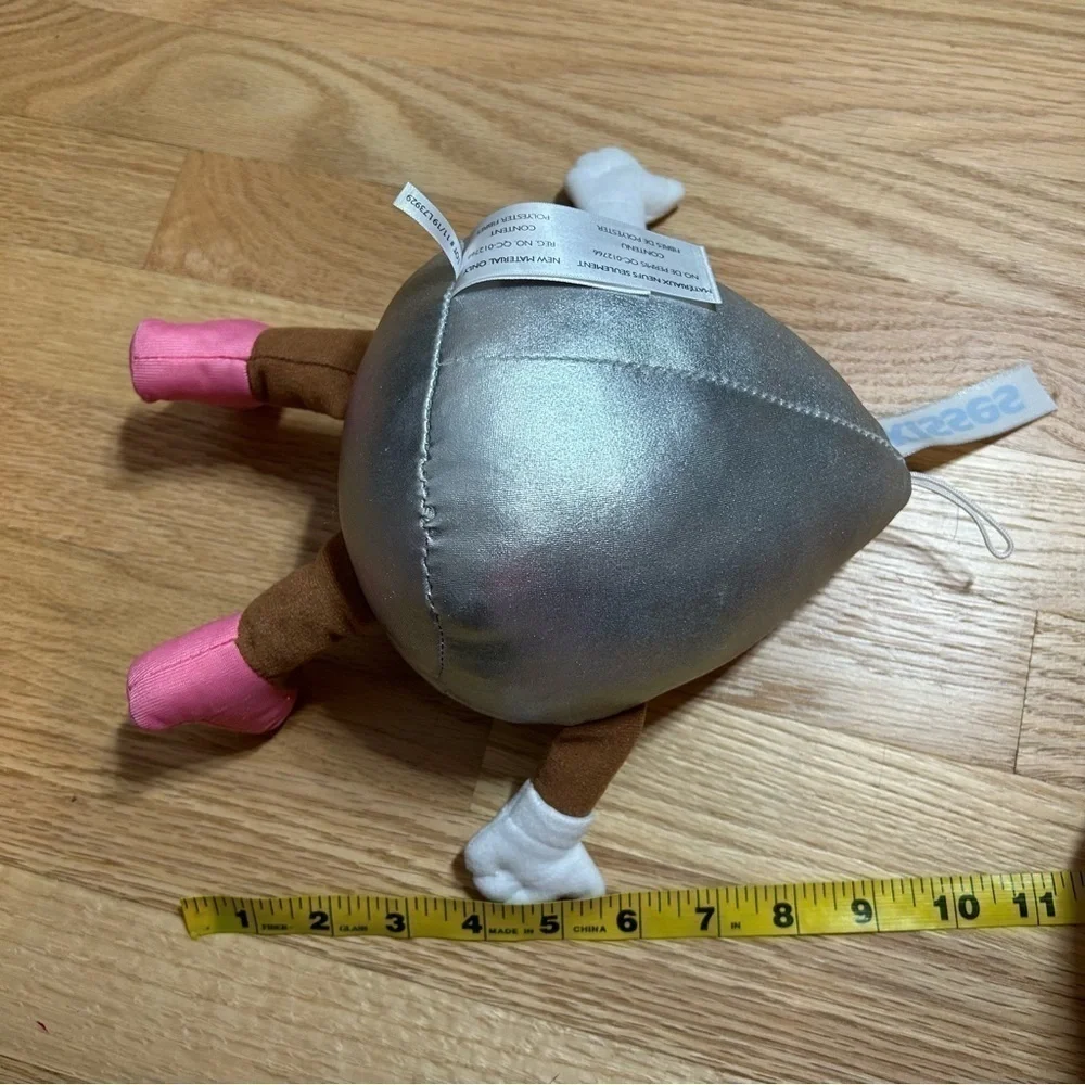 Hershey Kiss Plush Stuffed Animal Silver Kids Toy